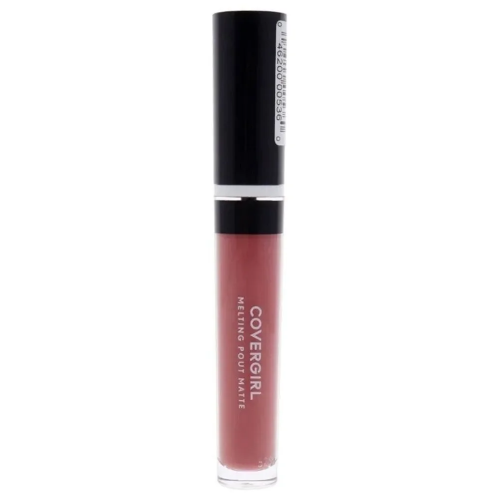 (2) Covergirl Melt Pout Matte Liquid Lipstick 310 Coral Chronicles Gray Matter